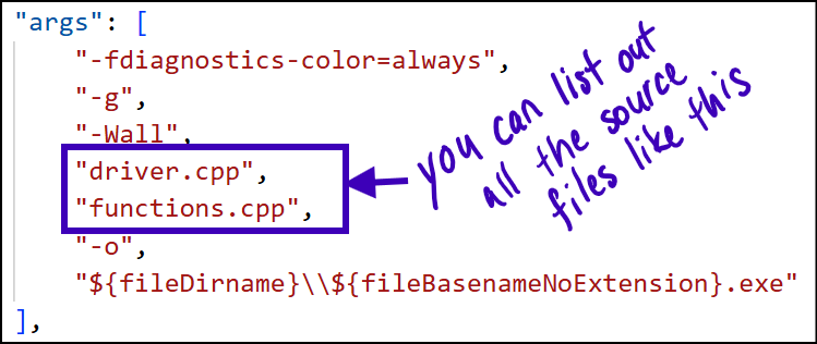 list out all the sources