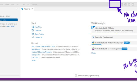 VS Code without AI enabled