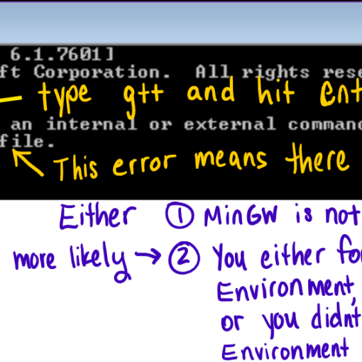 problem install of MinGW
