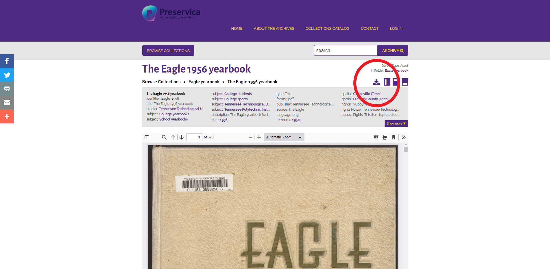 The Eagle Online Tennessee Tech University Archives And Special