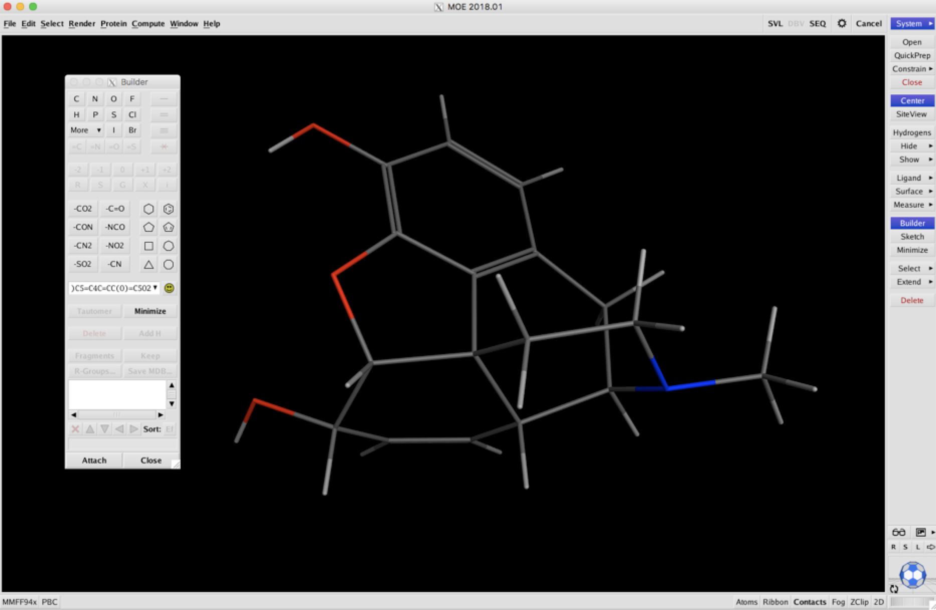 Tutorial: Converting a 2D Sketch of a Molecule to 3D | Tennessee Tech ...